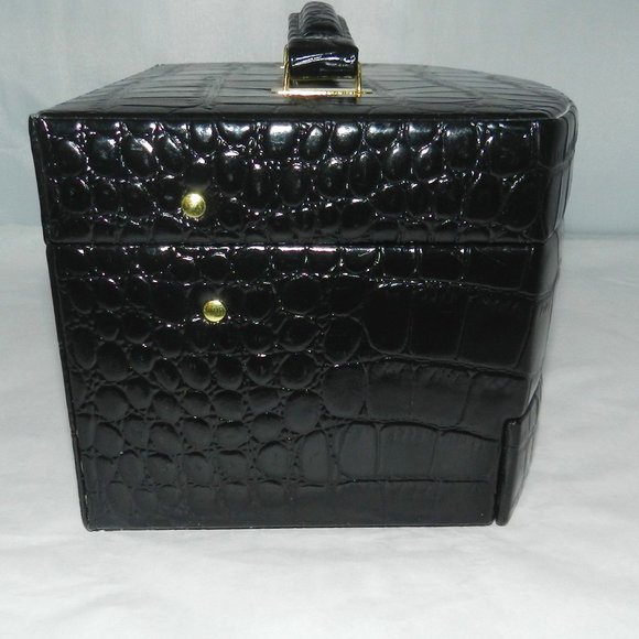 JW London Jewlery Case Black Moc Croc - Picture 5 of 8